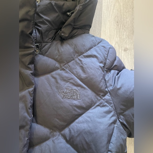 North Face Goose Down Parka Jacket full length - Picture 6 of 9